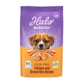 Halo Holistic Dog Food Complete Digestive Health Cage-Free Chicken and Brown Rice Recipe Dry Dog Food Bag Puppy Formula 10-lb Bag